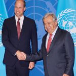 William, Prince of Wales Instagram - Great to speak with colleagues from across the world here at #UNGA in New York, including: 🇺🇳 @antonioguterres, @unitednations Secretary-General 🇪🇨 @guillermolasso, President of Ecuador Protecting and restoring our planet is vital and global collaboration on the solutions is key.