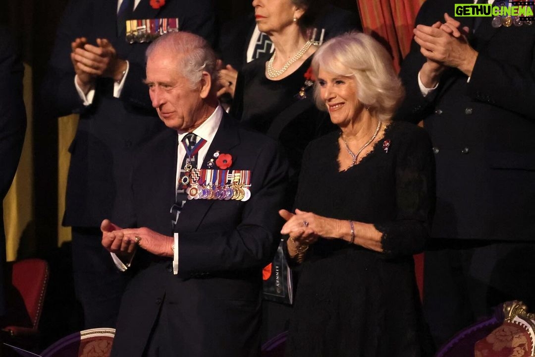 William, Prince of Wales Instagram - This evening The King and Queen, The Prince and Princess of Wales and other members of the Royal Family attended the Festival of Remembrance at the Royal Albert Hall. The Festival, run by the Royal British Legion, is an annual commemorative concert dedicated to all those who have lost their lives in conflict.
