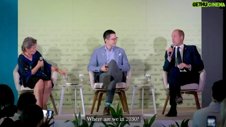 William, Prince of Wales Instagram - ⬅️ Swipe for video We've got our winners, but the @EarthshotPrize is about so much more than that! So where will we be in 2030? Great to join @cfigueres and Brandon Ng at Earthshot+ to discuss the impact of The Earthshot Prize, scaling our solutions, and what the future holds.