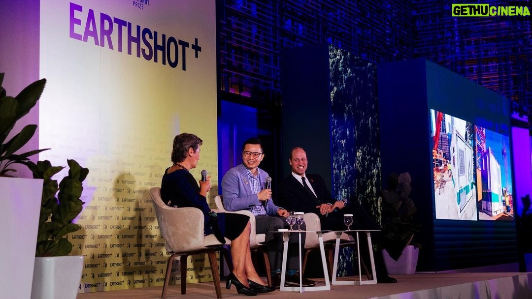 William, Prince of Wales Instagram - ⬅️ Swipe for video We've got our winners, but the @EarthshotPrize is about so much more than that! So where will we be in 2030? Great to join @cfigueres and Brandon Ng at Earthshot+ to discuss the impact of The Earthshot Prize, scaling our solutions, and what the future holds.
