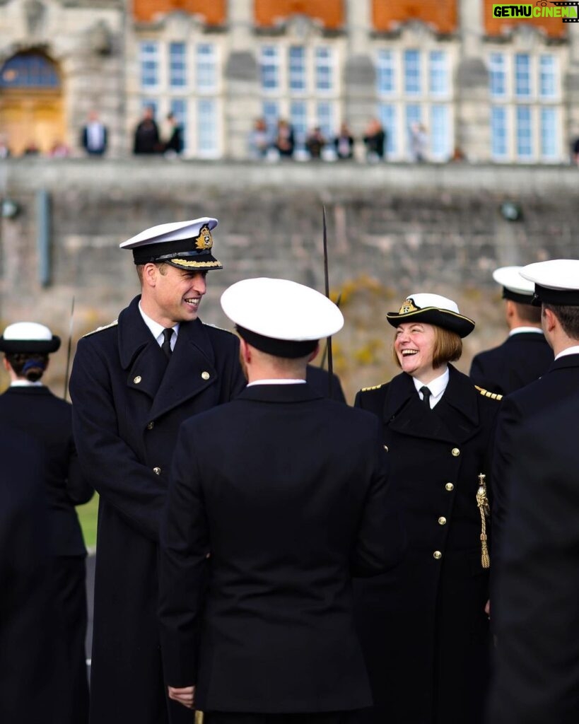 William, Prince of Wales Instagram - Congratulations to the remarkable Young Officers on your Passing Out Parade. Your dedication, discipline and hard work have brought you to this significant milestone as you embark on this incredible journey of duty and service around the world ⚓️ Britannia Royal Naval College