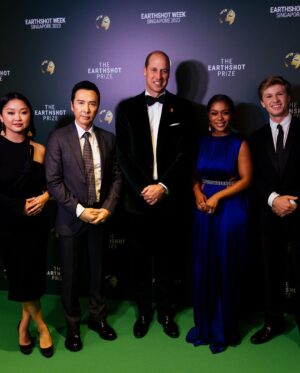 William, Prince of Wales Instagram - What a night! Thank you to everyone who made #EarthshotSingapore2023 so special 💚 Make sure to tune in:
🇬🇧 5:20pm in the UK
🇺🇸 7pm EST in the US
🇸🇬 9:30pm (Monday) in Singapore
🌏 and on @earthshotprize YouTube for rest of world