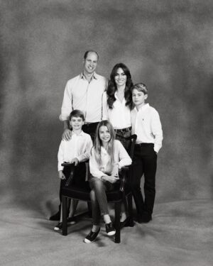 William, Prince of Wales Instagram - Our family Christmas card for 2023 🎄❤️

📸 @joshshinner