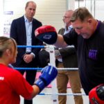 William, Prince of Wales Instagram - Taking the fight to mental health 🥊 A privilege witnessing genuine commitment to supporting young people through sports coaching, education programmes and mentoring at @best_swindon Swindon
