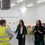 William, Prince of Wales Instagram - Brilliant to see the close-knit partnership between @standfastandbarracks and @houseofhackney here in Lancaster. Together they're looking to the future of the textiles industry through innovation and education. Apprentices trained here learn skills in design, colouration, separation and engineering, and are part of the next generation taking textiles forward. Lancaster, Lancashire