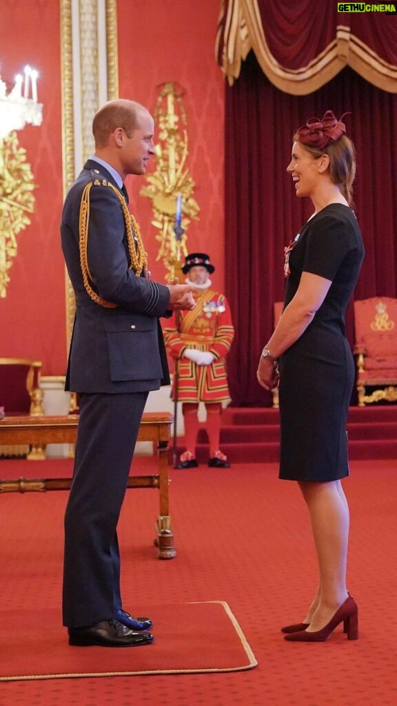 William, Prince of Wales Instagram - Rounding off a brilliant year of awarding honours to inspirational people at Buckingham Palace. A huge thanks to everyone for what you have done, and continue to do. Buckingham Palace, London