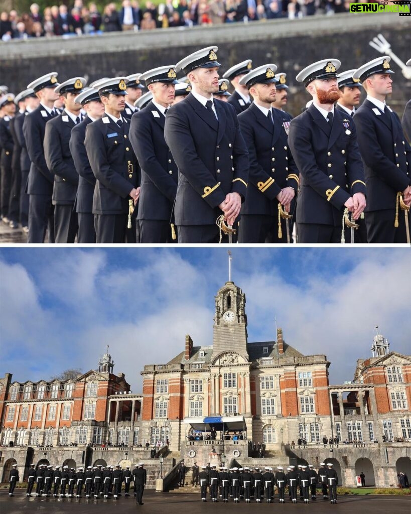 William, Prince of Wales Instagram - Congratulations to the remarkable Young Officers on your Passing Out Parade. Your dedication, discipline and hard work have brought you to this significant milestone as you embark on this incredible journey of duty and service around the world ⚓️ Britannia Royal Naval College