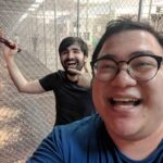 William Li Instagram - Me and @voyboy axe throwing in Vegas