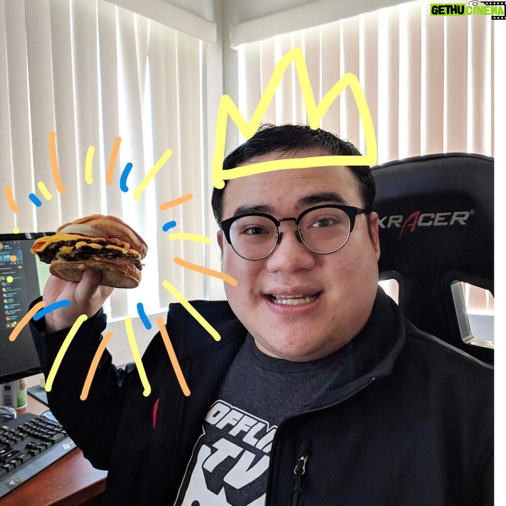William Li Instagram - If the Sourdough King from @BurgerKing has toast for buns, does that make it a burger or a sandwich? 🤔 #ad Los Angeles, California