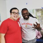 William Li Instagram - Had a fun day with @tpain over at the @offlinetvgg house. What a great guy, and he downed a handle of hennessey the entire stream lol.