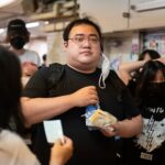 William Li Instagram - First two days of Japan Learned how to make sushi Tried icchiran ramen as my first meal Learned that I cannot put on sunscreen blind at all Convenience store food is omega op the chicken is incredible I bought one piece chop sticks from the official store