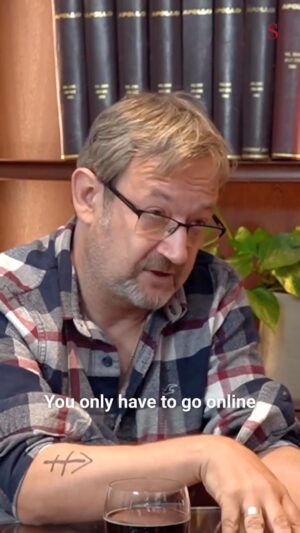 Winston Marshall Instagram - On #marshallmatters actor James Dreyfus, star of Gimme Gimme Gimme, The Thin Blue Line and Notting Hill, speaks with Winston Marshall about his cancellation from Dr Who and why he’s willing to put his neck on the line. 🎥 To watch the full conversation head to our YouTube! #jamesdreyfus #winstonmarshall #jkrowling #lgb #womensrights #gayrights #transrights #freedomofspeech #thespectator