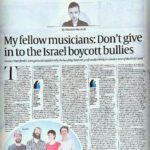 Winston Marshall Instagram - Palestinians are the real losers in latest Israel boycott ✍️ me for @thejewishchronicle