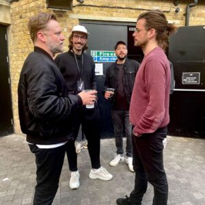 Winston Marshall Instagram - Reunited with meine Sehr gutten ostereichenen freundenen @hvob_official last night 

Spent 2016 and 17 with these wonderful people making the record Silk and touring Europe, Asia and Africa. 

Their new record Too is so fucking sick. Kid Anthem was highlight. 

Congratulations and safe travels Anna, Pauli and whole team

📷 @alessandra__bocchi