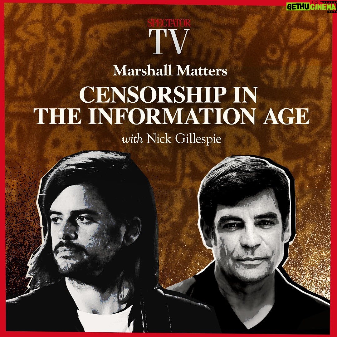 Winston Marshall Instagram - 🎙️ Marshall Matters 🎙️ I spoke with suave bad boy of libertarianism, and editor-at-large of reason.con Nick Gillespie @gillespienick about American book bans, boomers & censorship in the age of abundant information… LINK IN BIO All usual pod outlets and YouTube The Spectator