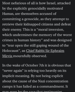 Winston Marshall Instagram - Some thoughts this Holocaust Memorial Day

For full Substack article follow Linktree link in bio