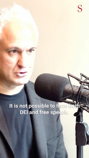 Winston Marshall Instagram - ‘It is not possible to have both DEI (Diversity, equity and inclusion) and free speech.’ Peter Boghossian speaks to Winston about free speech, the current state of academia and how diversity, equity and inclusion has been weaponised 🎥 Watch the full discussion on our YouTube or listen wherever you get your podcasts! #peterboghossian #freespeech #woke #politics #thespectator