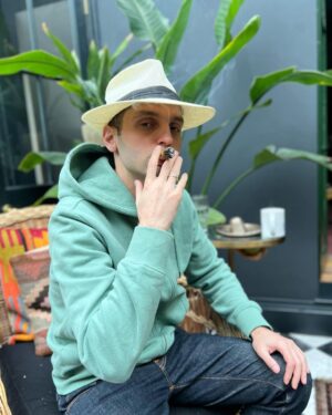 Winston Marshall Instagram - “He was smoking a cigar, and when a man is smoking a cigar, wearing a hat, he has an advantage; it is harder to find out how he feels” — Saul Bellow