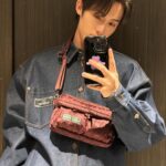 Winwin Instagram - Happy January💙 #ValentinoGaravaniAndPorter @MaisonValentino @pppiccioli