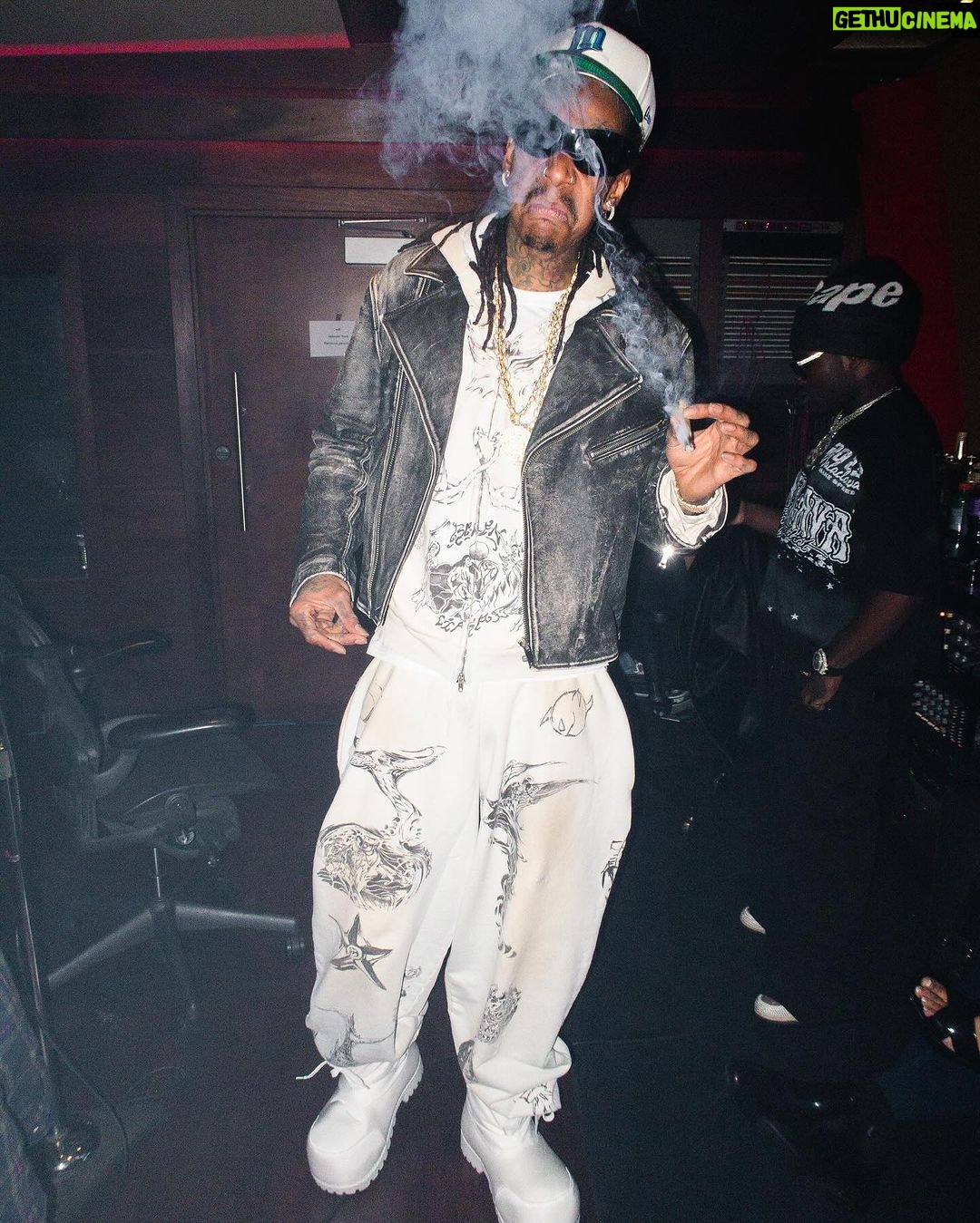 Wiz Khalifa Instagram - My skin care routine is water and lots of weed.
