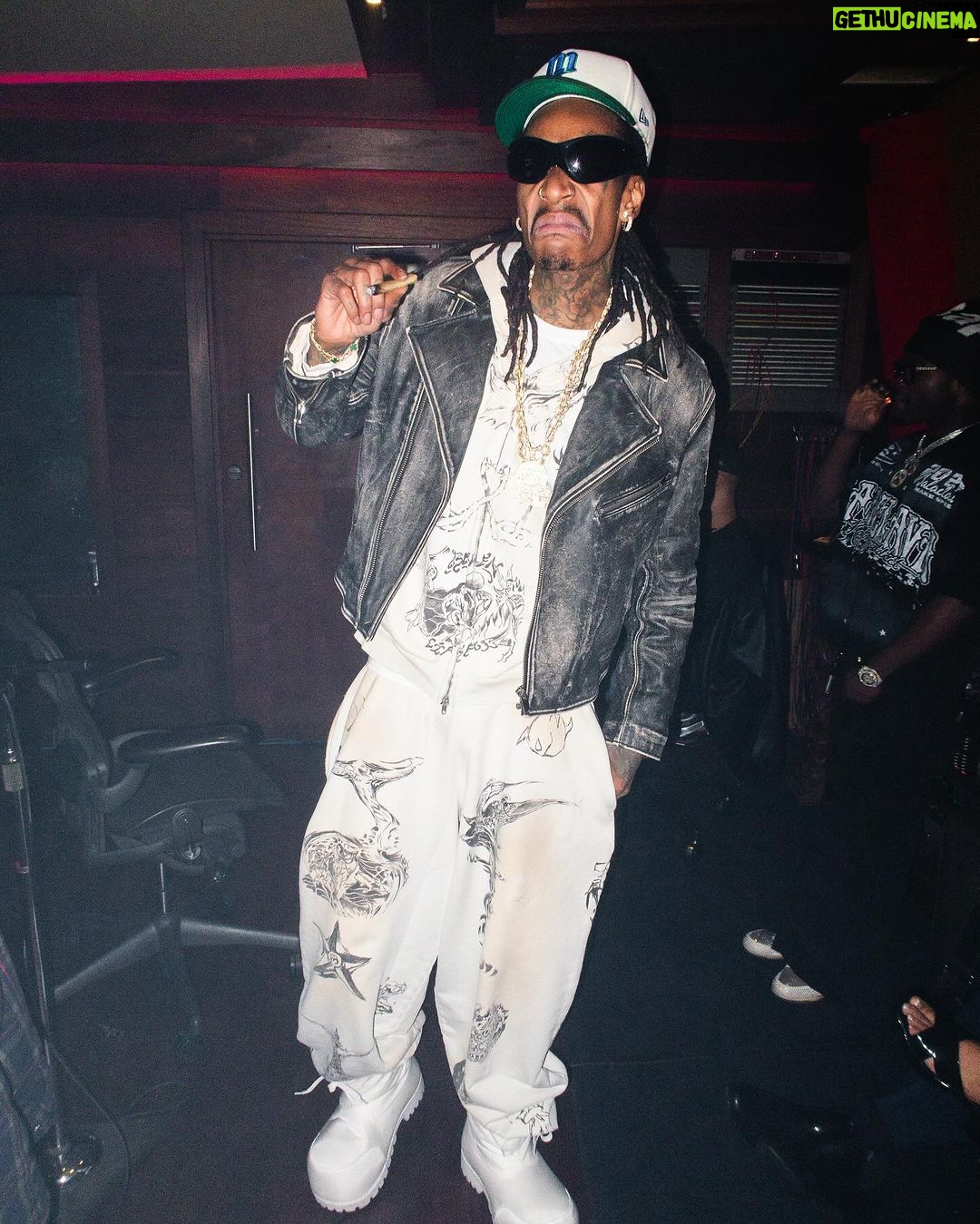Wiz Khalifa Instagram - My skin care routine is water and lots of weed.
