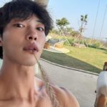 Woo Do-hwan Instagram – Pom Ruk Muang Thai 🤍💙❤️