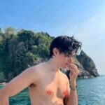 Worrachai Sirikongsuwan Instagram - นี่มันน่าร้อนหรือน่ารักวะ ไม่ไหวละนะ!!! ☀️🔥😜 #tapeworrachai