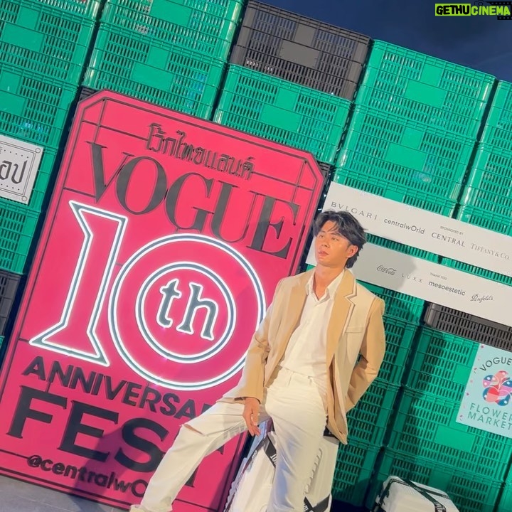 Worrachai Sirikongsuwan Instagram - VOGUE 10th ANNIVERSARY FEST @voguethailand #voguethailand #vogue CTW (เซ็นทรัลเวิร์ล)