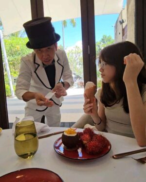 Wulan Guritno Instagram - Cheers to a beautiful life 🤍
we had such a great time 
Creating wonderful memories
As always, at @sofitelbalinusadua