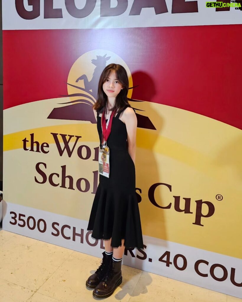 Wulan Guritno Instagram - Congratulations my love So proud of you my baby girl, 1 gold medal for scholar's challenge , 1 silver medal for debate . And qualified for the final round 'the tournaments of the Champions at YALE USA' Well done. Keep up the good work, Dream big , fly high ,reach for the stars 🚀⭐️ #worldscholarscup #globalround2023 Bangkok, Thailand