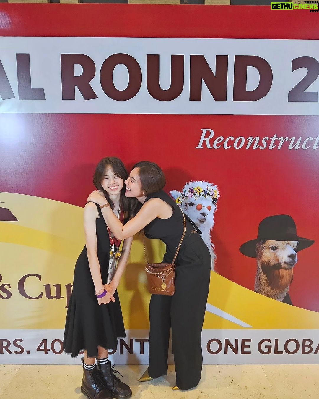 Wulan Guritno Instagram - Congratulations my love So proud of you my baby girl, 1 gold medal for scholar's challenge , 1 silver medal for debate . And qualified for the final round 'the tournaments of the Champions at YALE USA' Well done. Keep up the good work, Dream big , fly high ,reach for the stars 🚀⭐️ #worldscholarscup #globalround2023 Bangkok, Thailand