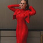 Wulan Guritno Instagram - Just a red bit obsessed🩸 @imeldaimew X @ernestoabram Kuala Lumpur, Malaysia
