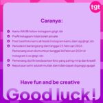 Wulan Guritno Instagram - 🚨GIVEAWAY ALERT 🚨 Yuk follow @TGT.IDN dan menangin hadiahnya! Caranya gampang, kamu tinggal recreate foto Wulan & Shalom diatas, post di feed kamu, dan tag @TGT.IDN . Untuk syarat & ketentuannya bisa kamu swipe ya! Periode Giveway ini berlangsung dari tanggal 23-25 February 2024 dan 2 orang pemenangnya bakal diumumin di IG LIVE @TGT.IDN tanggal 26 February 2024 jam 7 malam! Have fun & good luck! 💖✨