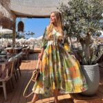 Xenia Seeberg Instagram – Lovely lunch and afternoon chill out time @verdebeachdubai #dubai #verdebeach #zimmermann #bestager #bestagermodel #enjoythelittlethings #enjoythemoment Verde Beach Dubai