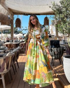 Xenia Seeberg Instagram - Lovely lunch and afternoon chill out time @verdebeachdubai #dubai #verdebeach #zimmermann #bestager #bestagermodel #enjoythelittlethings #enjoythemoment Verde Beach Dubai
