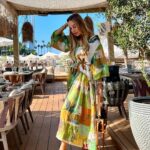 Xenia Seeberg Instagram - Lovely lunch and afternoon chill out time @verdebeachdubai #dubai #verdebeach #zimmermann #bestager #bestagermodel #enjoythelittlethings #enjoythemoment Verde Beach Dubai