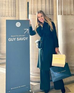 Xenia Seeberg Instagram - After a tiny shopping spree I am so excited to be guest at the most fantastic chef in the world today. @guysavoy in this amazing location. Let’s have a look inside shall we… #lunchtime #bestchefs #bestchefintheworld #guysavoy #paris #parisfrance #monnaiedeparis Guy Savoy