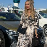 Xenia Seeberg Instagram – What a wonderful day at the Abu Dhabi grand prix and the grand opening of @geissproperties . Thank you so much @carmengeiss @robertgeiss_1964 @davinageiss @shaniageiss for having us today. We love you so much. Thank you for the pictures mein Schatzi @philias dress by @fatekastrati 
#grandprix #grandprixabudhabi #abudhabi #gpabudhabi #geissproperties #formel1 #formula1 #indigostar #nofilter Abu Dhabi, United Arab Emirates