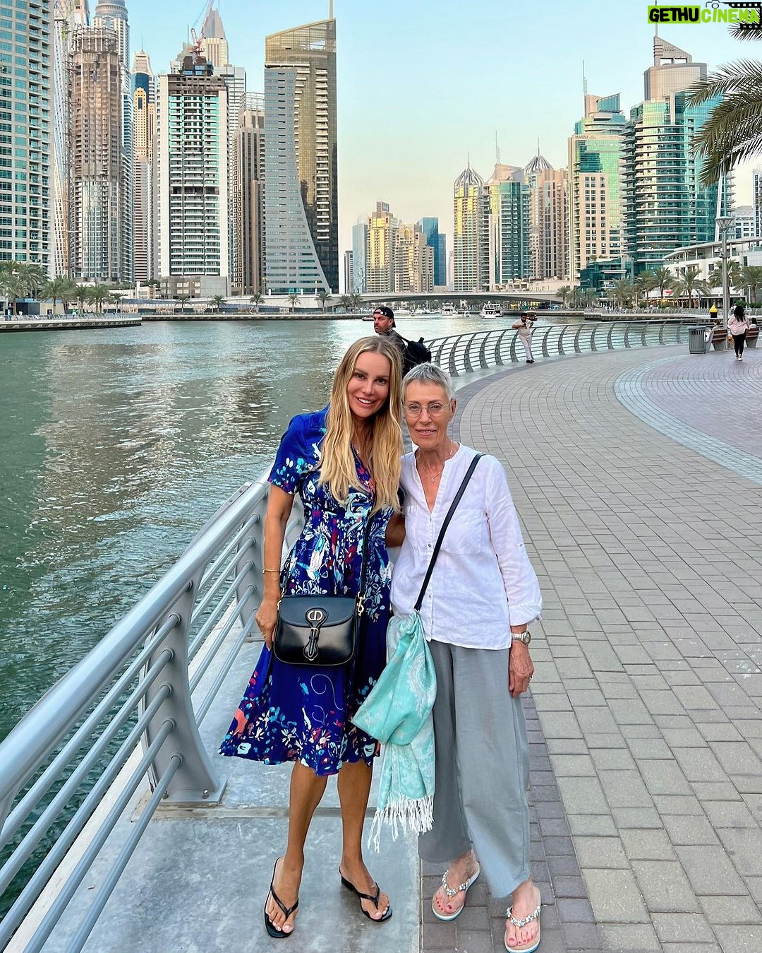 Xenia Seeberg Instagram - Happy birthday Ulla. My Mom will be 79 tomorrow. And she is so incredibly fit. I am very proud of her. She’s always been a great role model for me. So no matter if sunrise or sunset. We are taking long walks along the Dubai Marina. It is relaxing in the early morning and afternoon hours. What’s your favorite hour? Herzlichen Glückwunsch zum 79. Geburtstag liebe Maus. Meine Mama ist so fit, ich bin sehr stolz auf sie. Sie war immer schon ein tolles Vorbild für mich. Also egal ob Sonnenaufgang oder Sonnenuntergang, früh morgens und spät nachmittags, hier in Marina ist es angenehm, längere Spaziergänge zu machen… #happybirthday #mymom #motherandaughter #loveyou #ilovemymom #motherdaughter #earlymorning #takingawalk #dubaimarina #lifegoals #ageisjustanumber #womenempowerment #womenover50 #womenover60 #womenover70 #liveyourbestlife #liveyourlife #weekendgoals #weekendvibes #50plusandfabulous #79 #70plusandfabulous Dubai Marina City