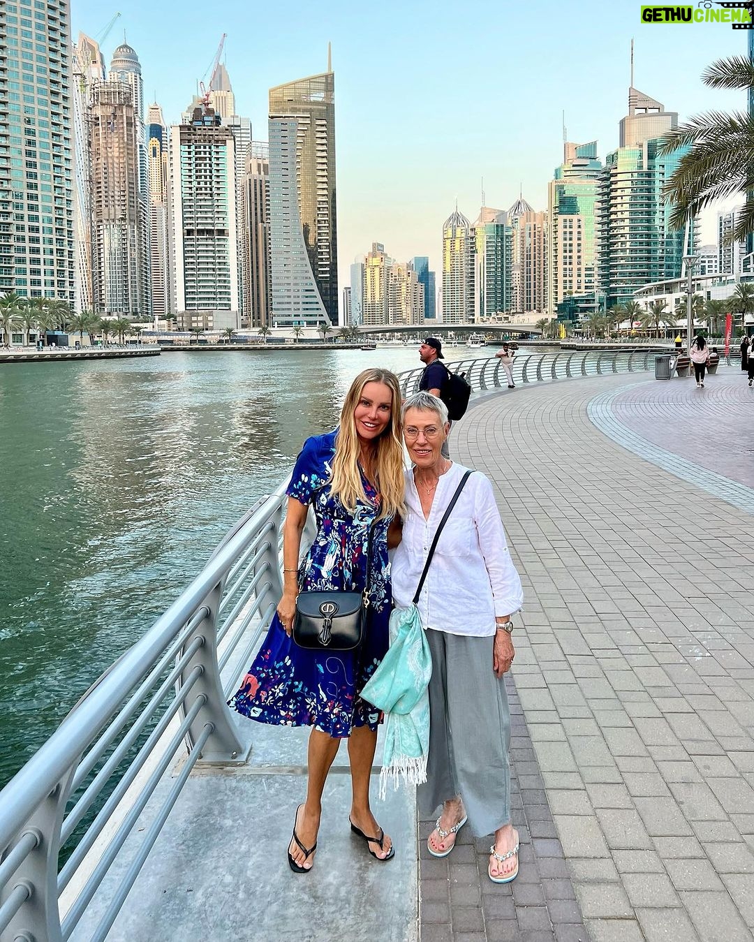 Xenia Seeberg Instagram - Happy birthday Ulla. My Mom will be 79 tomorrow. And she is so incredibly fit. I am very proud of her. She’s always been a great role model for me. So no matter if sunrise or sunset. We are taking long walks along the Dubai Marina. It is relaxing in the early morning and afternoon hours. What’s your favorite hour? Herzlichen Glückwunsch zum 79. Geburtstag liebe Maus. Meine Mama ist so fit, ich bin sehr stolz auf sie. Sie war immer schon ein tolles Vorbild für mich. Also egal ob Sonnenaufgang oder Sonnenuntergang, früh morgens und spät nachmittags, hier in Marina ist es angenehm, längere Spaziergänge zu machen… #happybirthday #mymom #motherandaughter #loveyou #ilovemymom #motherdaughter #earlymorning #takingawalk #dubaimarina #lifegoals #ageisjustanumber #womenempowerment #womenover50 #womenover60 #womenover70 #liveyourbestlife #liveyourlife #weekendgoals #weekendvibes #50plusandfabulous #79 #70plusandfabulous Dubai Marina City