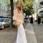 Xenia Seeberg Instagram - Pants on. Ich kann auch Hose. Was für ein wunderschöner Morgen. Das Licht ist warm und mir auch. Outfit check für die Gartenparty später. Welche Tasche gefällt Euch hierzu besser? Gold oder rosé? Yes I do wear pants too. It’s a beautiful morning and I am checking my outfit for a barbecue party this afternoon. (No red sauces please.) 😜 Which purse looks better? Gold or pink? #earlymorning #sundaymorning #sundayvibes #pants #enjoythemoment #enjoythelittlethings #neighborhood #berlin Berlin, Germany