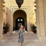 Xenia Seeberg Instagram - Welcome to the beautiful desert Spa Resort @anantaraqasralsarab . So happy to spend a few relaxing days here. Work and relax and treat yourself well. #anantaraqasralsarab #workandtravel #desert #desertvibes #workandrelax #enjoythemoment Qasr Al Sarab Desert Resort by Anantara