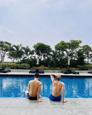 Xiaojun Instagram - 🏊‍♂️