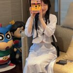Xu Mengjie Instagram – 七夕~ 🌹🐬(˘❥˘)