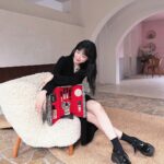 Xu Mengjie Instagram – ᯓ★◞🖤💋
