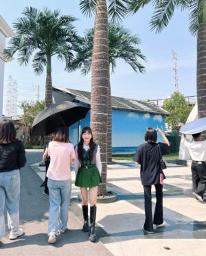 Xu Mengjie Instagram - 🎠🪴💚🌵🐰✨