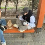 Xu Mengjie Instagram - ॰ ¨̮ 🍂🐿 ⋆ ｡🥨˚☕️
