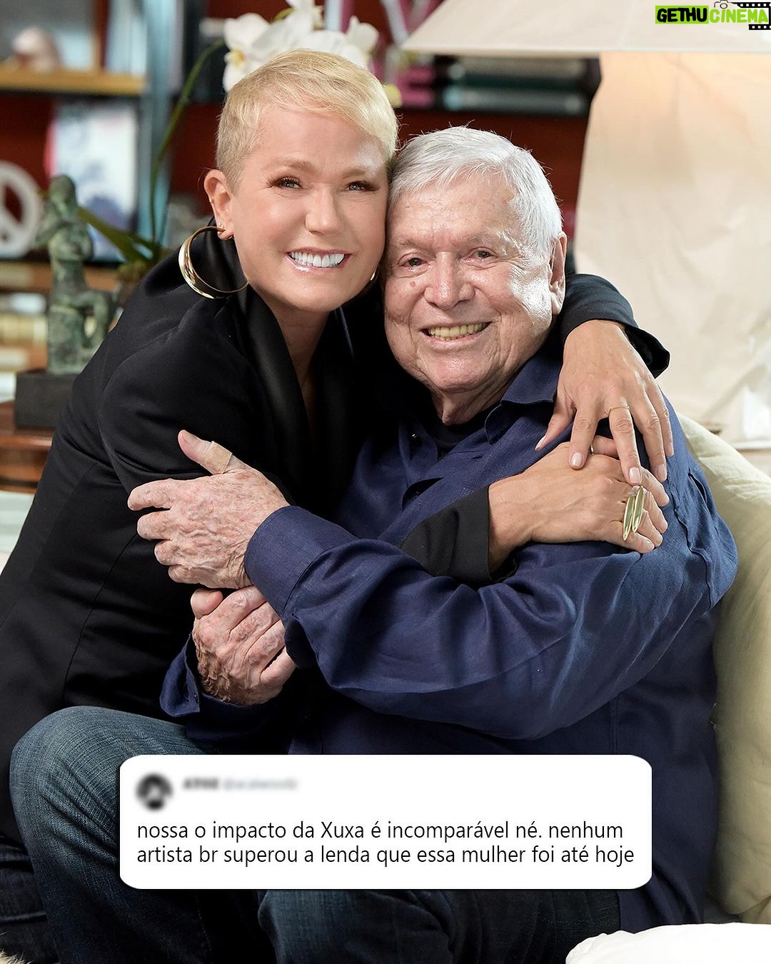 Xuxa Instagram - Bgda pelo carinho… ❤ E hj a noite tem mais (dps do BBB) 💋❌ #DocXuxa @tvglobo @globoplay