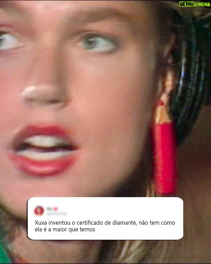 Xuxa Instagram - Bgda pelo carinho… ❤ E hj a noite tem mais (dps do BBB) 💋❌ #DocXuxa @tvglobo @globoplay