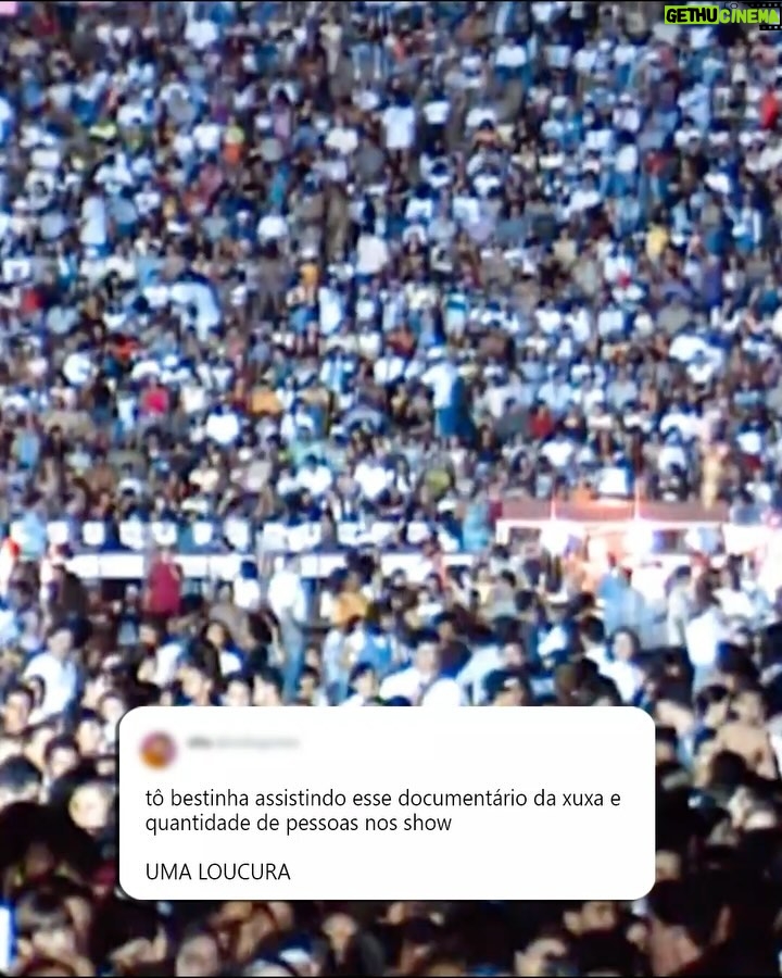 Xuxa Instagram - Bgda pelo carinho… ❤ E hj a noite tem mais (dps do BBB) 💋❌ #DocXuxa @tvglobo @globoplay